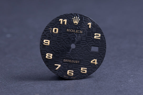 Load image into Gallery viewer, Rolex Black Jubilee Arabic Dial for model 116233 FCD19711
