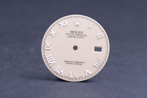 Rolex Mens DJ Cream Roman Dial for 16014 - 16234 FCD19840