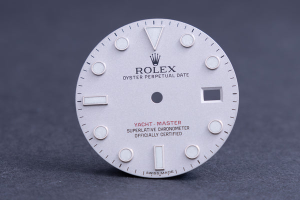 Load image into Gallery viewer, Rolex Yachmaster Platinum dial with hands for model 116622 FCD20071
