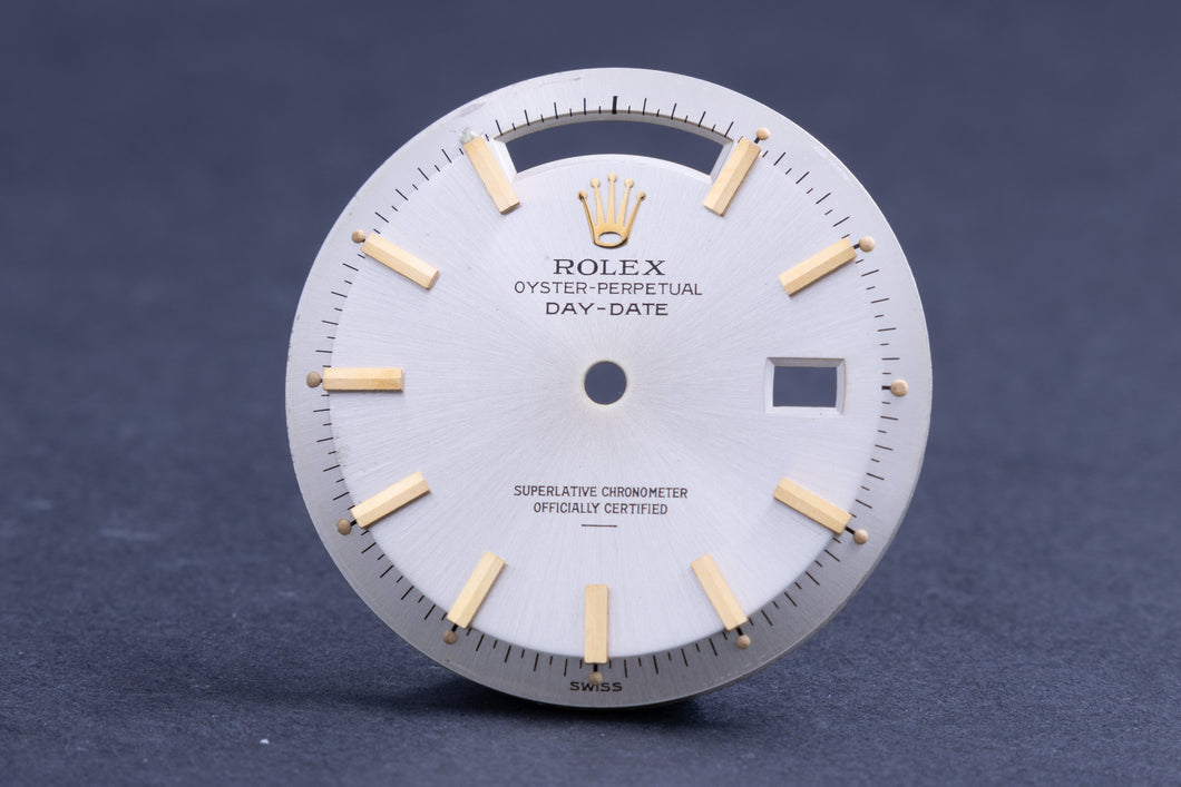 Rolex NQ Daydate Silver Stick Underline Dial for 1803 - 1807 FCD20286