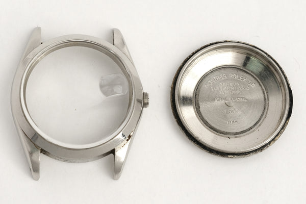 Load image into Gallery viewer, Rolex 1501 Date Case with caseback and Smooth Bezel circa 1965 FCD20303
