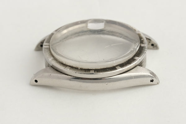 Load image into Gallery viewer, Rolex 1501 Date Case with caseback and Engine turned Bezel circa 1969 FCD20306
