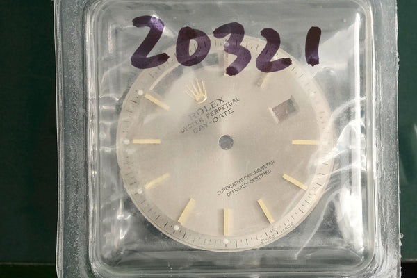 Load image into Gallery viewer, Rolex Day-Date Sealed Slate Index dial for model 1803 FCD20321
