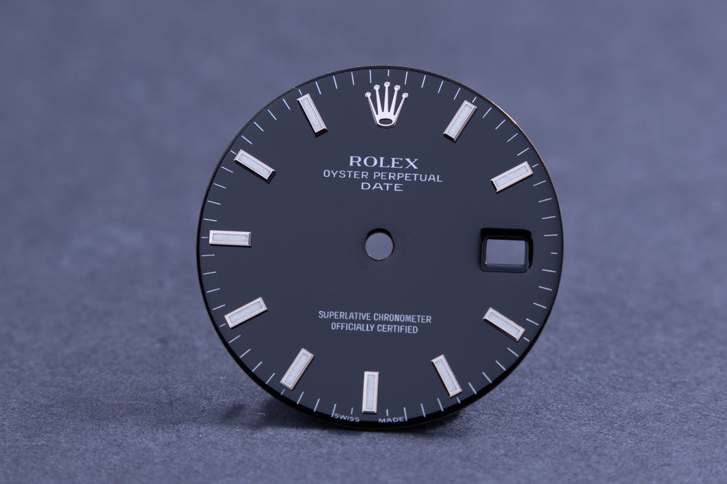 Rolex Black Stick Dial for model 115200 - 115234 FCD20355