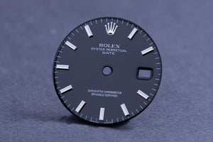 Rolex Black Stick Dial for model 115200 - 115234 FCD20356