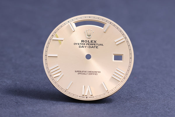 Load image into Gallery viewer, Rolex Daydate 40mm Champagne Roman Dial for 228238 FCD20371
