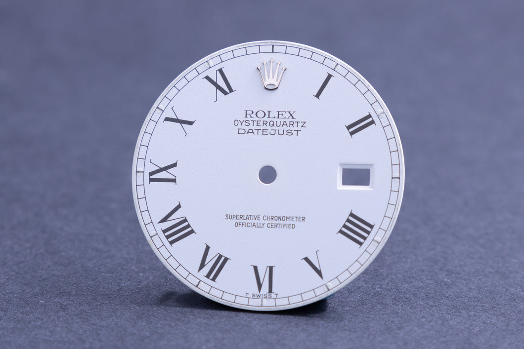 Rolex Oyster-Quartz White Buckley dial for model 17000 - 17014 FCD20373