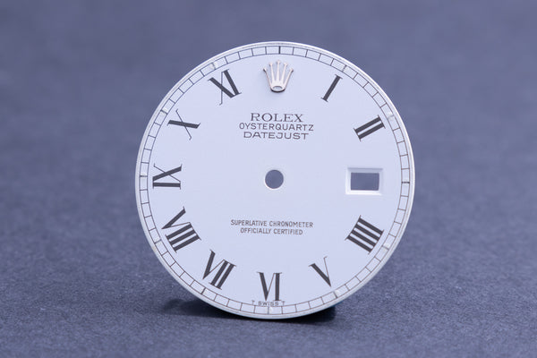 Load image into Gallery viewer, Rolex Oyster-Quartz White Buckley dial for model 17000 - 17014 FCD20373
