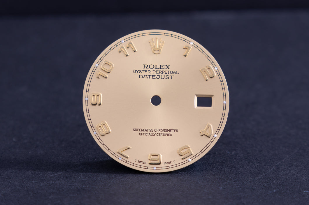 Rolex Champagne Arabic Dial for model 16013 - 16233 FCD20529