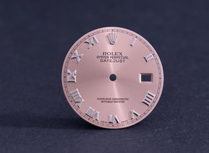 Rolex Datejust Salmon Roman dial for model 16200 -16234 FCD20600