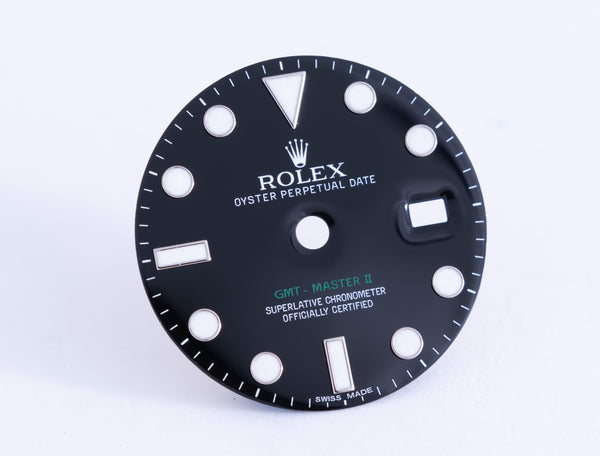 Load image into Gallery viewer, Rolex GMT Master II Luminova Dial for model 116710LN FCD20775
