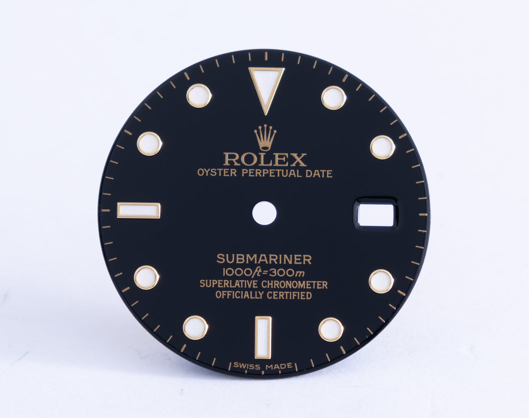 Rolex Submariner Black Swiss Made Dial for model 16613 - 16618 FCD20787