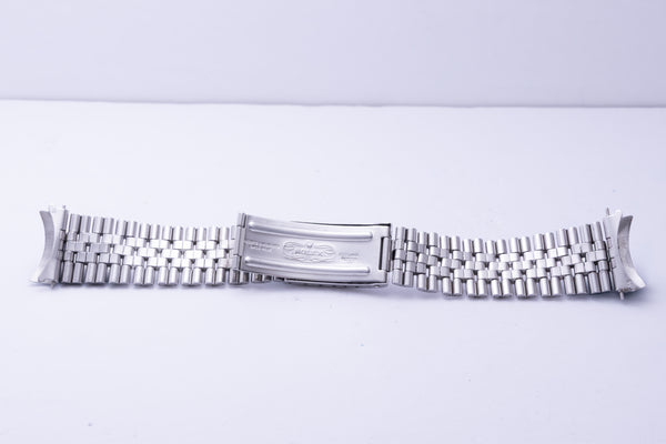 Load image into Gallery viewer, Rolex Steel 20mm Folded Jubilee Bracelet circa '69 FCD20828

