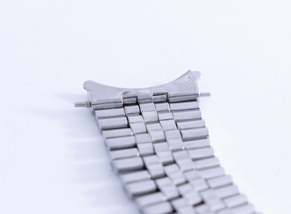 Load image into Gallery viewer, Rolex Steel 20mm Folded Jubilee Bracelet circa &#39;69 FCD20828
