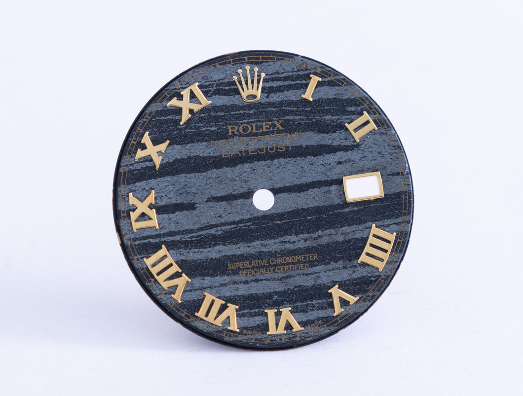 Rolex Datejust Ferrite Roman Dial for Model 16238 FCD20834