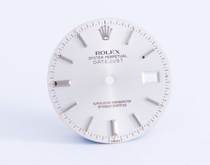 Rolex Datejust Silver Stick marker dial for model 16030 - 16014 FCD20903