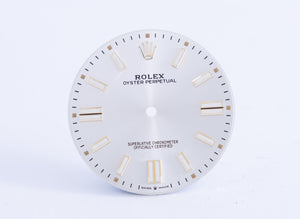 Rolex Silver Oyster Perpetual Dial for model 124300 FCD20955