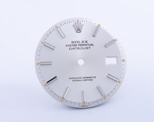 Rolex Datejust Silver Stick dial for model 1601 FCD21056