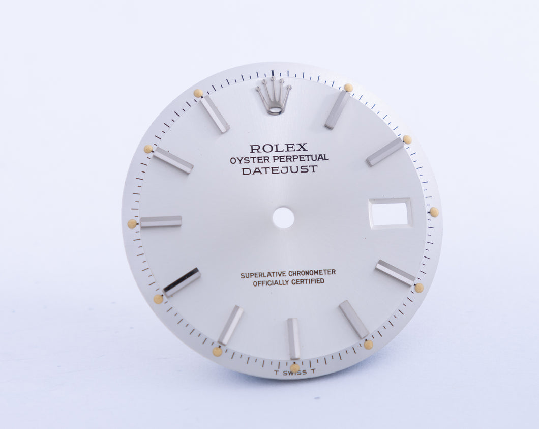 Rolex Datejust Silver Stick dial for model 1601 FCD21056