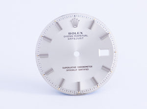 Rolex Datejust Silver Wide Boy Marker dial for model 1601 FCD21075
