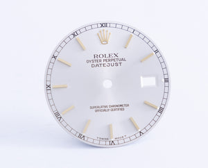 Rolex Datejust Silver Index Dial for model 16233 FCD21152