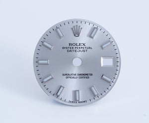 Rolex Ladies Silver Index Dial for model 179174 - 179160 FCD21493