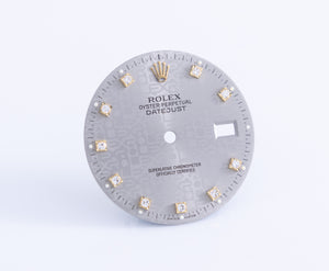 Rolex Mens Slate Jubilee Diamond Dial for model 16013 - 16233 FCD21559