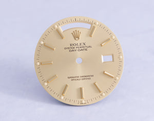 Rolex Day-Date Champagne Stick Dial for 18038 - 18238 FCD21569