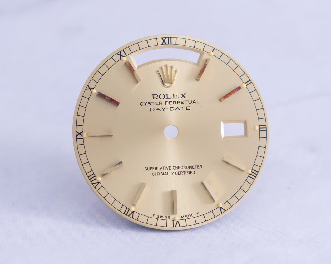 Rolex Day-Date Champagne Stick Dial for 18038 - 18238 FCD21573