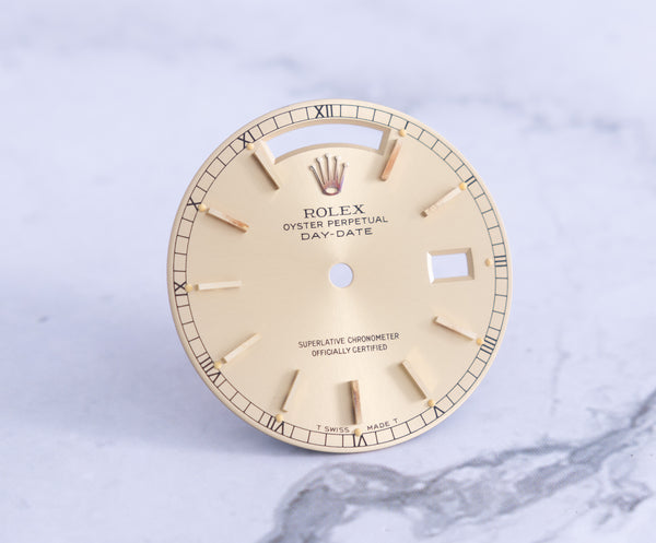 Load image into Gallery viewer, Rolex Day-Date Champagne Stick Dial for 18038 - 18238 FCD21579
