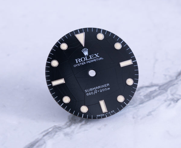 Load image into Gallery viewer, Rolex Tritium Spider dial w/ hands  for model 5513 FCD21592
