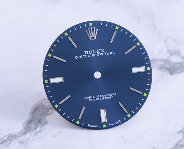 Load image into Gallery viewer, Rolex Oyster Perpetual 39 mm Blue Dial for model 114300 FCD21683
