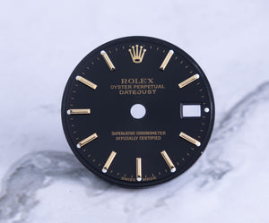 Rolex Ladies Datejust Black Stick Dial for model 69173 - 69178 FCD21701