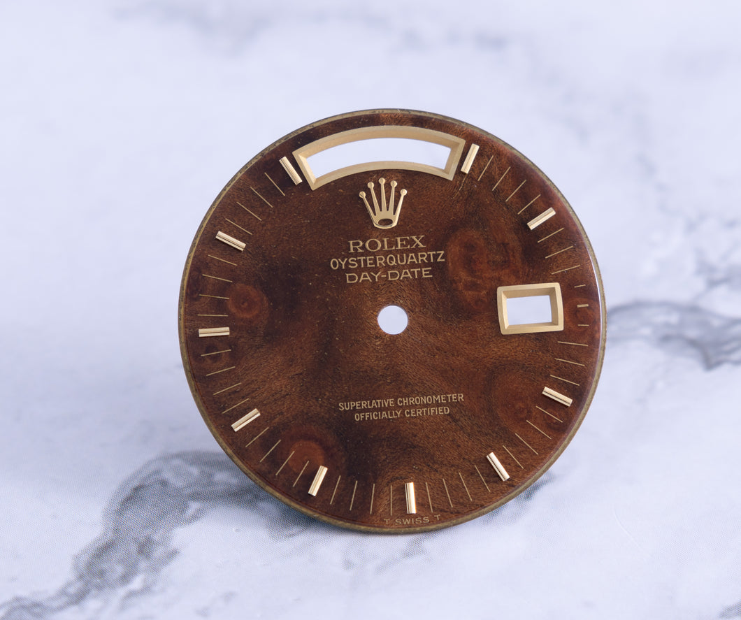 Rolex Oyster Quartz Day-Date Wood Dial for model 19018 FCD21740