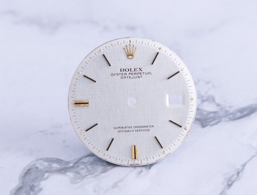 Rolex Datejust Linen Stick Marker dial for 1601 FCD21765