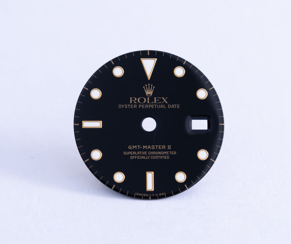 Load image into Gallery viewer, Rolex GMT Master II Black Dial for model 16713 - 16718 FCD21944
