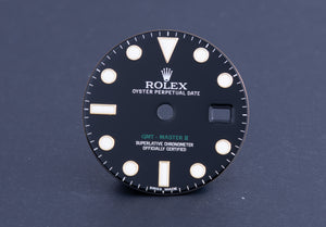 Rolex GMT Master II Black Dial - Hands - Green Disc for 116718 FCD22063