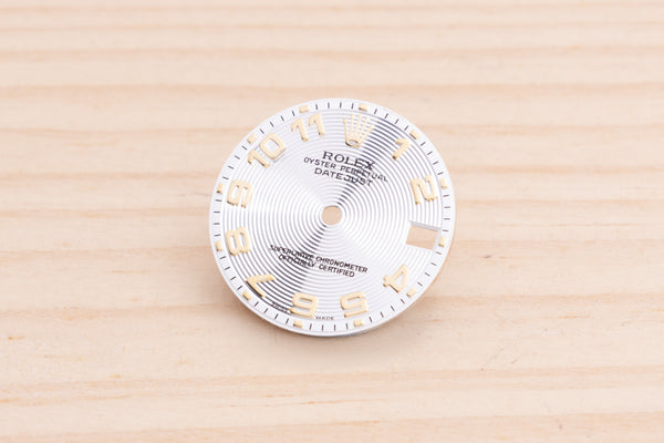 Load image into Gallery viewer, Rolex midsize Silver Concentric Dial for model 178273 FCD22209
