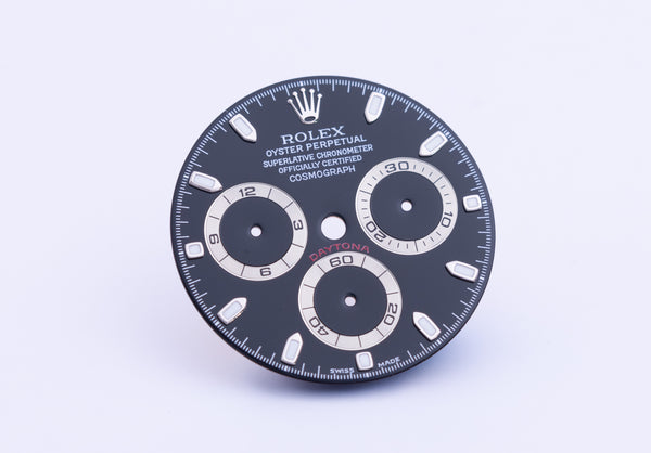 Load image into Gallery viewer, Rolex Daytona Black Lumi Dial for model 116520 FCD22237
