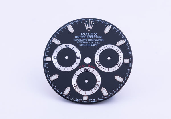 Load image into Gallery viewer, Rolex Daytona Black Lumi Dial for model 116520 FCD22239

