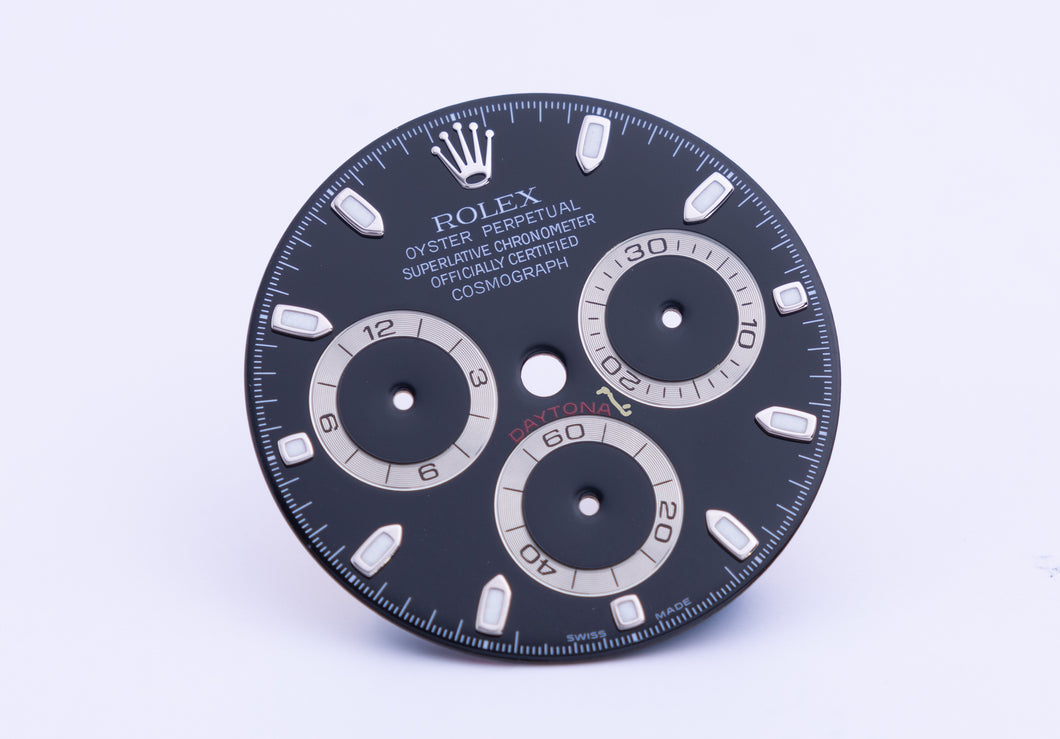 Rolex Daytona Black Lumi Dial for model 116520 FCD22245