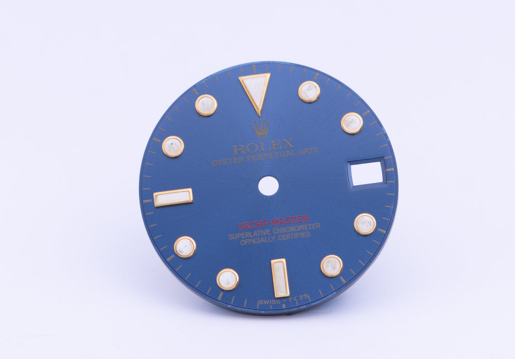 Rolex Midsize Blue Yachtmaster Dial for model 16823/8 FCD22386