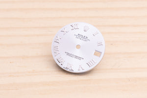 Rolex Midsize Rhodium Bold Roman Dial for 178274 FCD22406
