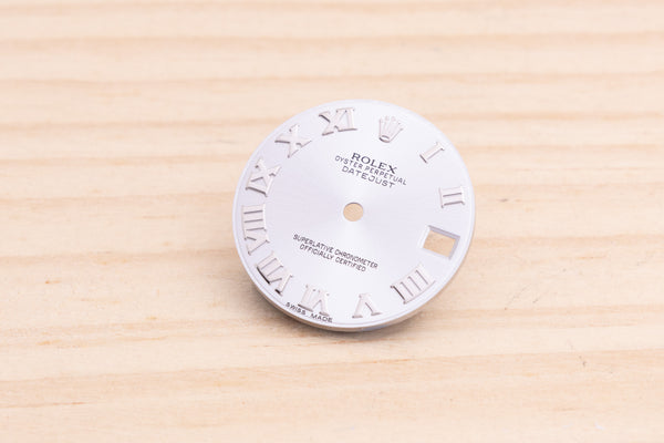 Load image into Gallery viewer, Rolex Midsize Rhodium Bold Roman Dial for 178274 FCD22406
