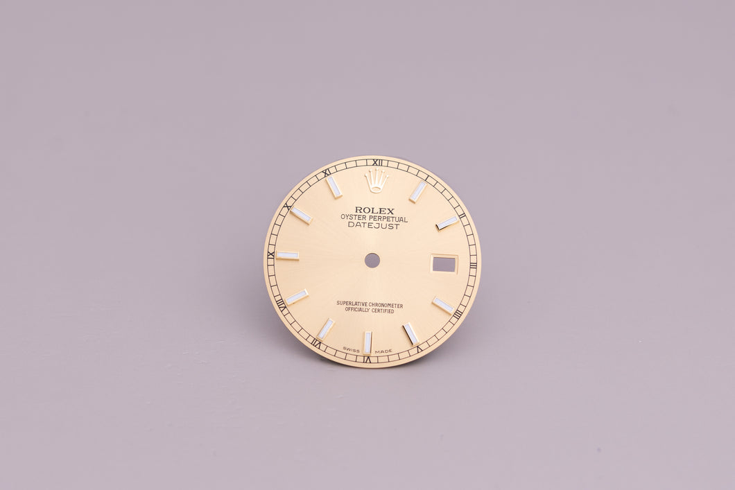 Rolex Mens Datejust New Style Lumi Champagne Stick Dial for 116233 FCD23595