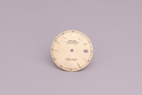 Load image into Gallery viewer, Rolex Mens Datejust New Style Lumi Champagne Stick Dial for 116233 FCD23595
