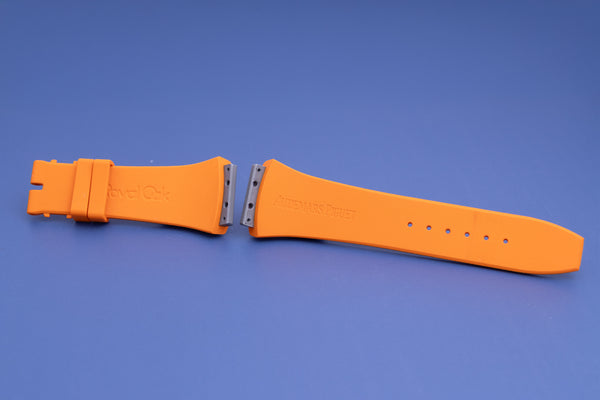 Load image into Gallery viewer, Audemars Piguet BR.403.734.070CA  M Orange Rubber Strap FCD23713
