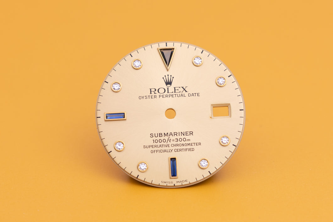 Rolex Submariner Swiss Made Champagne Serti Dial for model 16613-16618 FCD23716