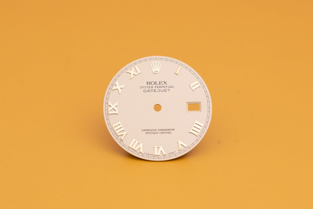 Rolex Datejust Champagne Bold Roman Dial for model 16013 - 16233 FCD23882