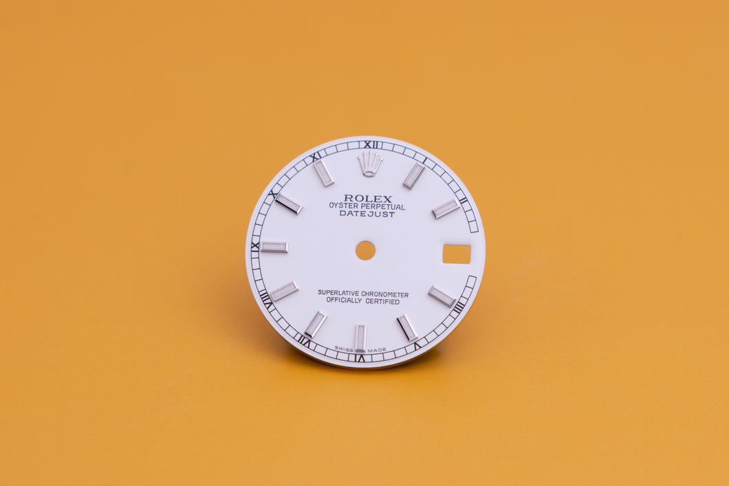 Rolex Midsize White Index dial for model 178274 FCD23902